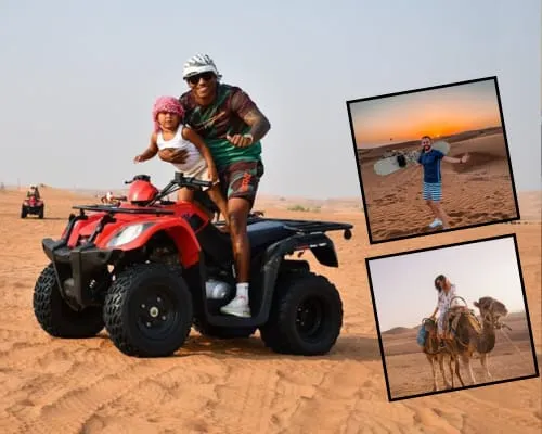 ATV quad biking Dubai photo stop